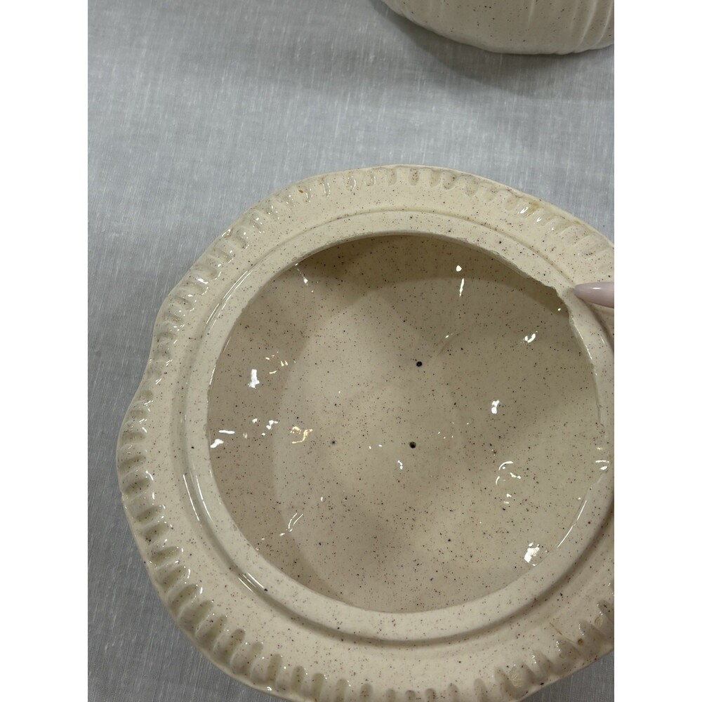 Vtg Arnel's Ceramic Mushroom Lidded Kitchen Jar / Canister -11”Including Lid - Picture 12 of 14